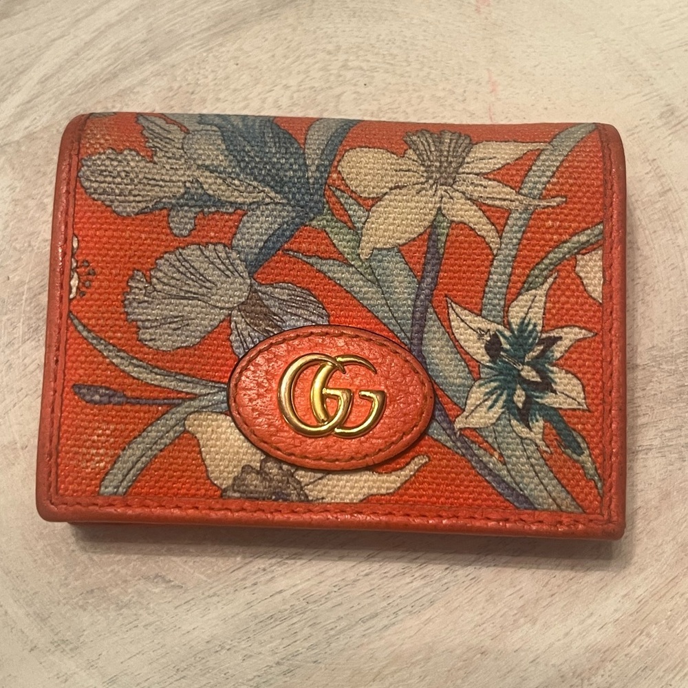 GUCCI Print Flora Limited Edition Wallet